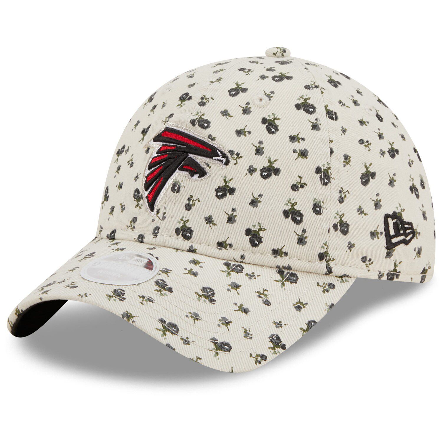 New Era Men's White Atlanta Falcons Omaha ATL 59FIFTY Fitted Hat