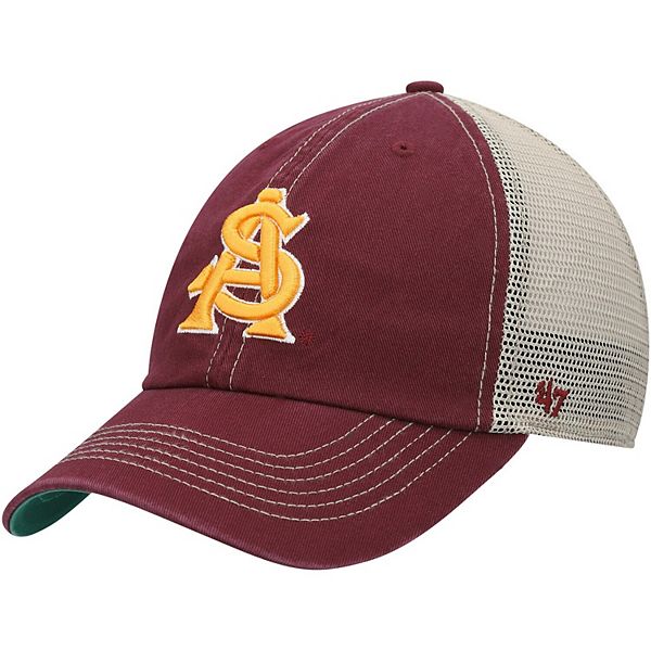 Men's '47 Maroon Arizona State Sun Devils Trawler Trucker Snapback Hat