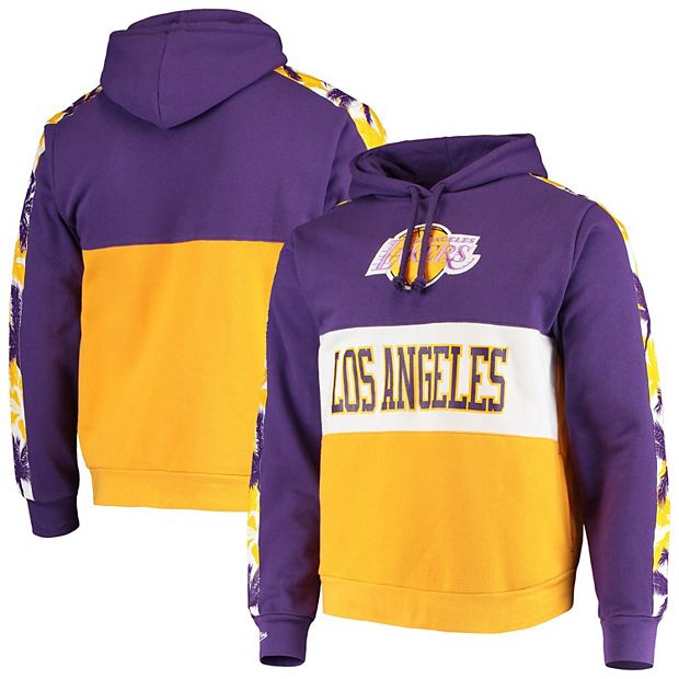 Men's Los Angeles Lakers Mitchell & Ness Purple Hardwood Classics
