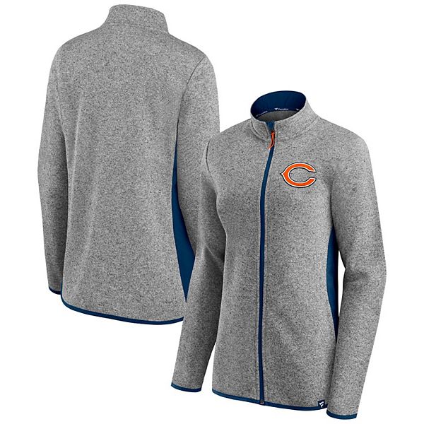 Men's Fanatics Branded Navy/Heathered Gray Chicago Bears