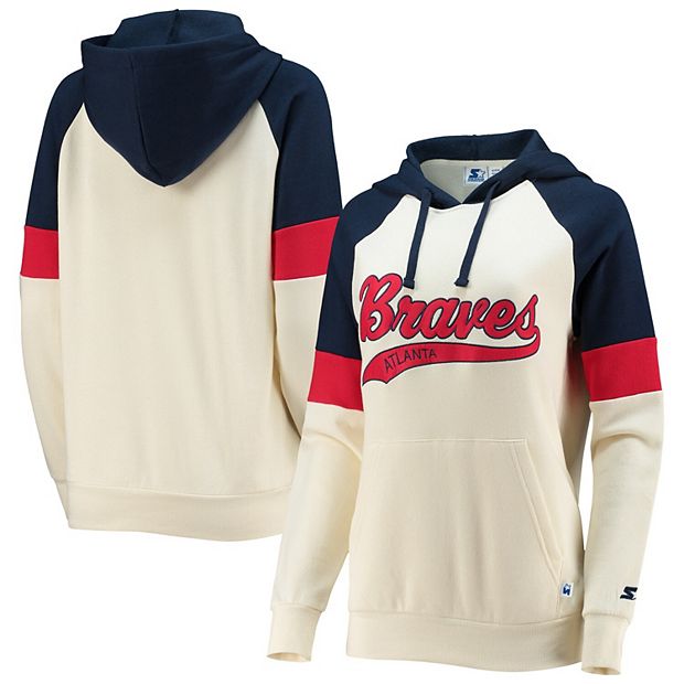 Atlanta Braves Pullover Starter Jacket 1 