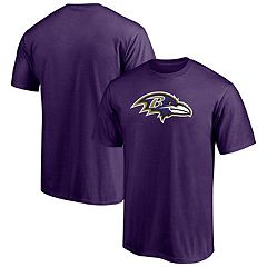 Fanatics Branded Men's Lamar Jackson Purple Baltimore Ravens Player Icon Name and Number T-Shirt - Purple