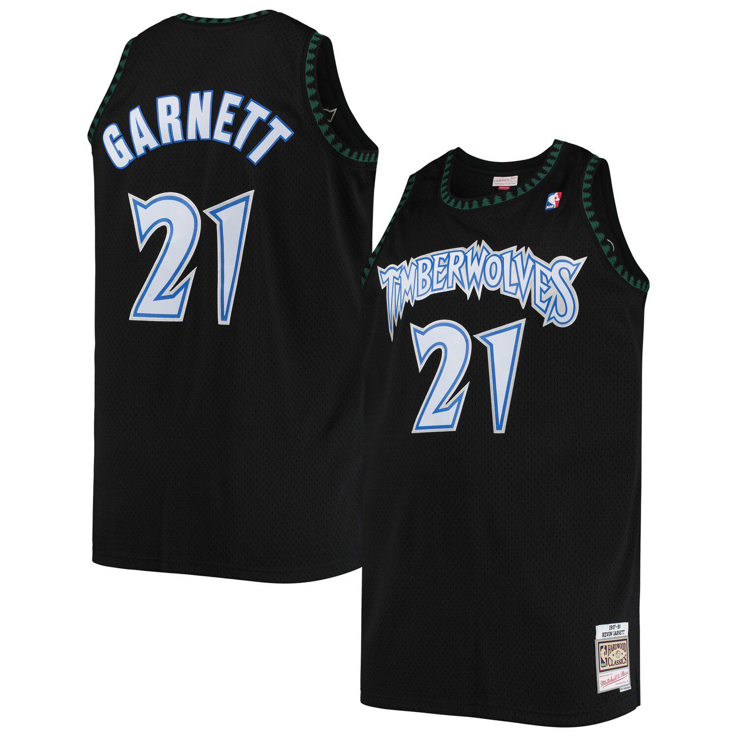 kevin garnett wolves jersey