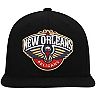 Men's Mitchell & Ness Black New Orleans Pelicans Downtime Redline Snapback Hat