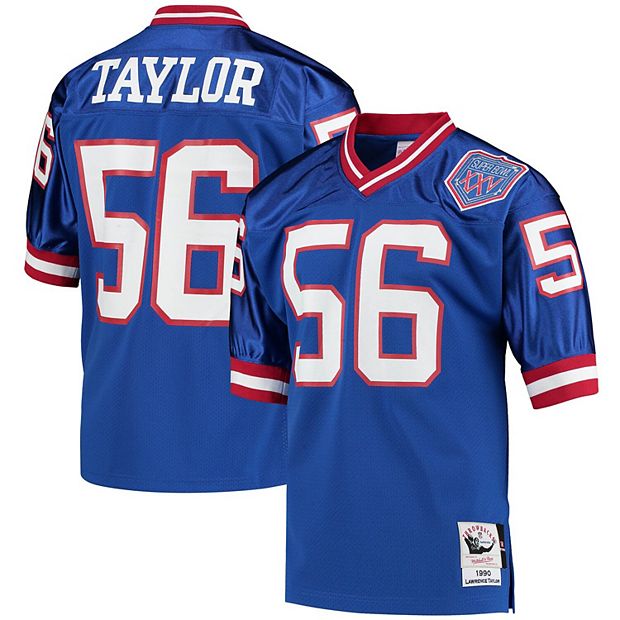 Lawrence Taylor Long Sleeve T-Shirt, New York Throwbacks Men's Long Sleeve  T-Shirt