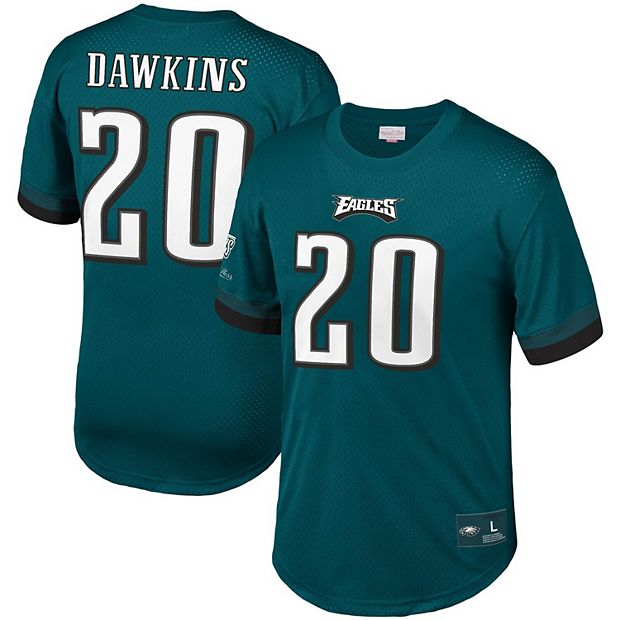 Men's Mitchell & Ness Brian Dawkins Green Philadelphia Eagles