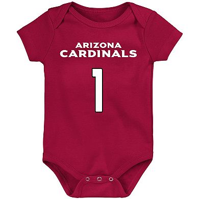 Newborn & Infant Kyler Murray Cardinal Arizona Cardinals Mainliner Name & Number Bodysuit
