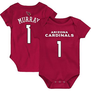 Newborn & Infant Kyler Murray Cardinal Arizona Cardinals Mainliner Name & Number Bodysuit