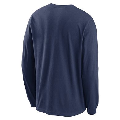 Men's Nike Derek Jeter Navy New York Yankees 2020 MLB Hall of Fame Inductee The Call 2 The Hall Long Sleeve T-Shirt