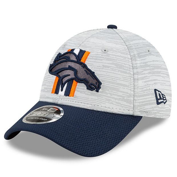 Youth New Era Gray/Navy Denver Broncos 2021 NFL Training Camp