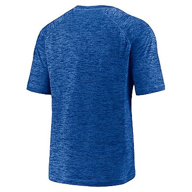 Men's Fanatics Branded Royal Buffalo Bills Shade Battle Ready Raglan Space-Dye T-Shirt