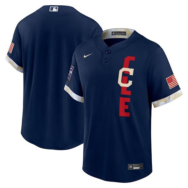 Men's Nike Navy Cleveland Indians 2021 MLB All-Star Game Replica