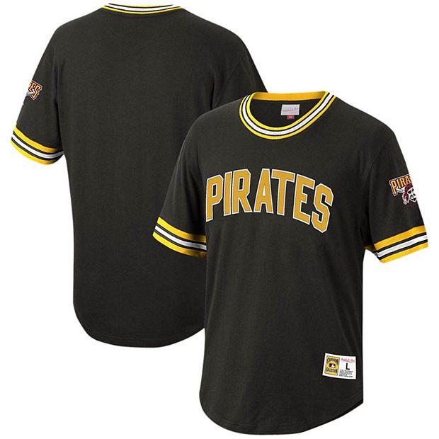 Youth Mitchell & Ness Black Pittsburgh Pirates Cooperstown Collection Wild  Pitch Jersey T-Shirt