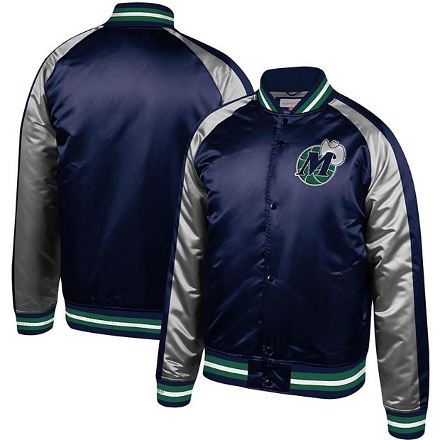 Dallas Mavericks Mitchell & Ness Team Lightweight Satin Jacket