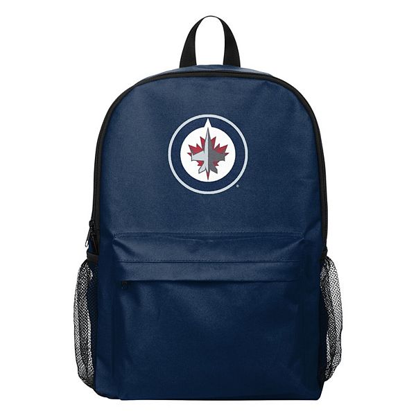 FOCO Winnipeg Jets Solid Big Logo Backpack