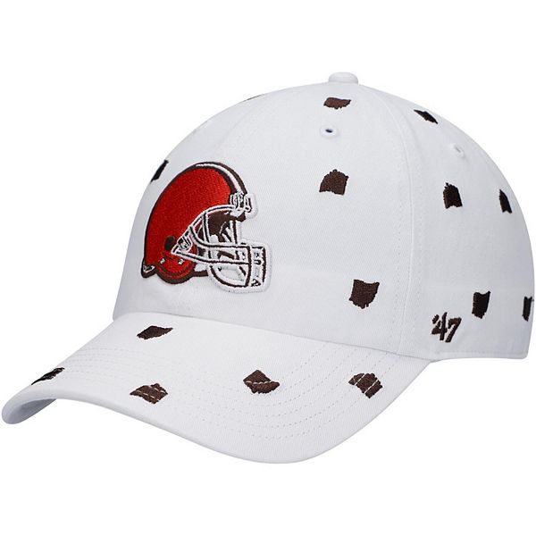 Cleveland Browns 47 Brand Womens Sparkle Clean Up Hat - Adjustable