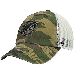 Miami Dolphins '47 Legacy Clean Up Adjustable Hat - Gray