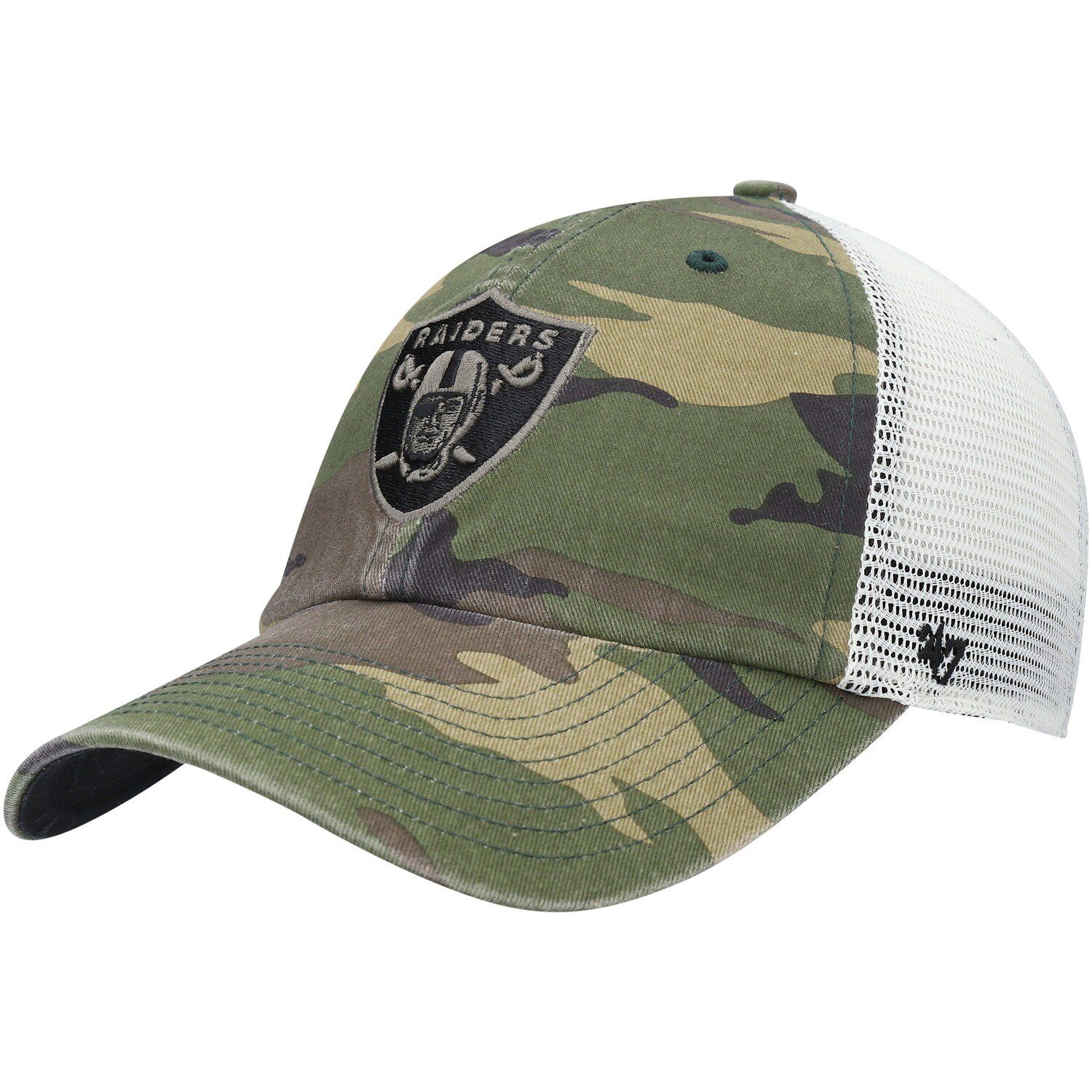 las vegas raiders trucker hat