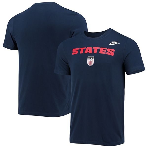 Men's Nike Navy US Soccer States Performance TShirt