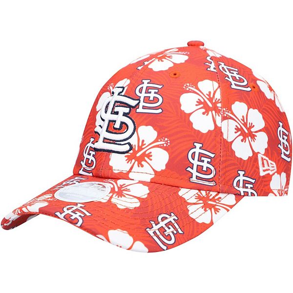 Women's New Era Red St. Louis Cardinals Loudmouth Logo 9TWENTY Adjustable  Hat