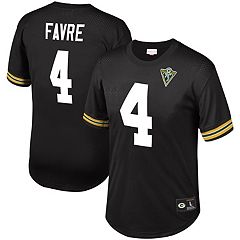 Men's Mitchell & Ness Brett Favre Green/Gold Green Bay Packers 1996 Split  Legacy Replica Jersey