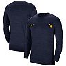 Men's Nike Navy West Virginia Mountaineers Velocity Legend Performance Long Sleeve T-Shirt