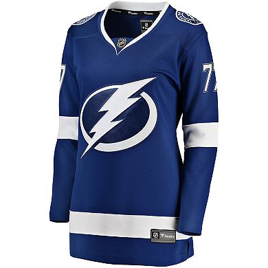 Women's Fanatics Branded Victor Hedman Blue Tampa Bay Lightning Premier Breakaway Player Jersey