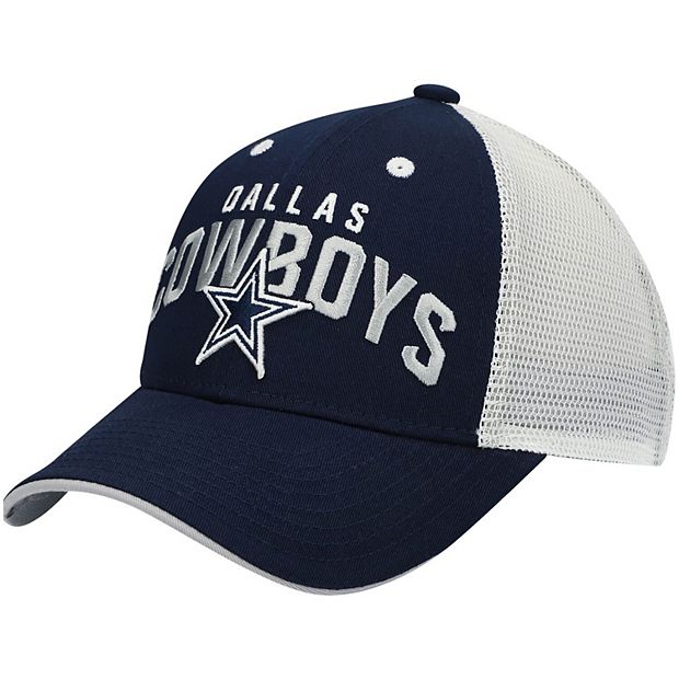 Youth Navy Dallas Cowboys Team Snapback Hat