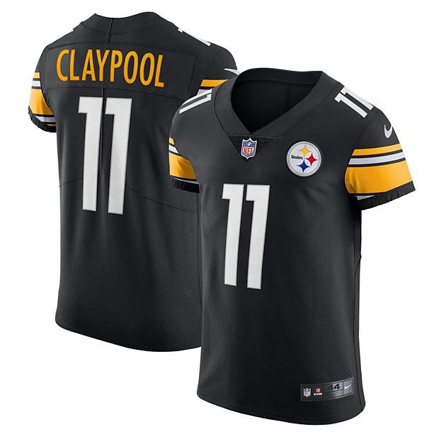 Men's Nike Chase Claypool Black Pittsburgh Steelers Vapor Elite