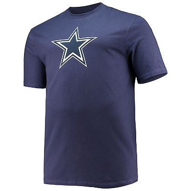 Men's Fanatics Branded Dak Prescott Navy Dallas Cowboys Big & Tall Player Name & Number T-Shirt