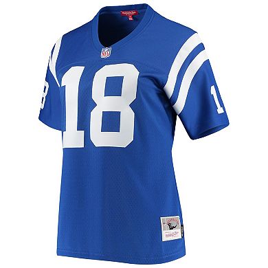Women's Mitchell & Ness Peyton Manning Royal Indianapolis Colts 1998 Legacy Replica Jersey