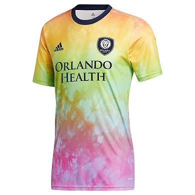 Men's adidas Orlando City SC 2021 Pride Pre-Match Top