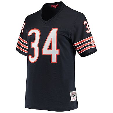 Women's Mitchell & Ness Walter Payton Navy Chicago Bears 1985 Legacy Replica Jersey