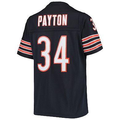 Women's Mitchell & Ness Walter Payton Navy Chicago Bears 1985 Legacy Replica Jersey