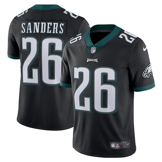 Men's Nike Miles Sanders Black Philadelphia Eagles Vapor Limited