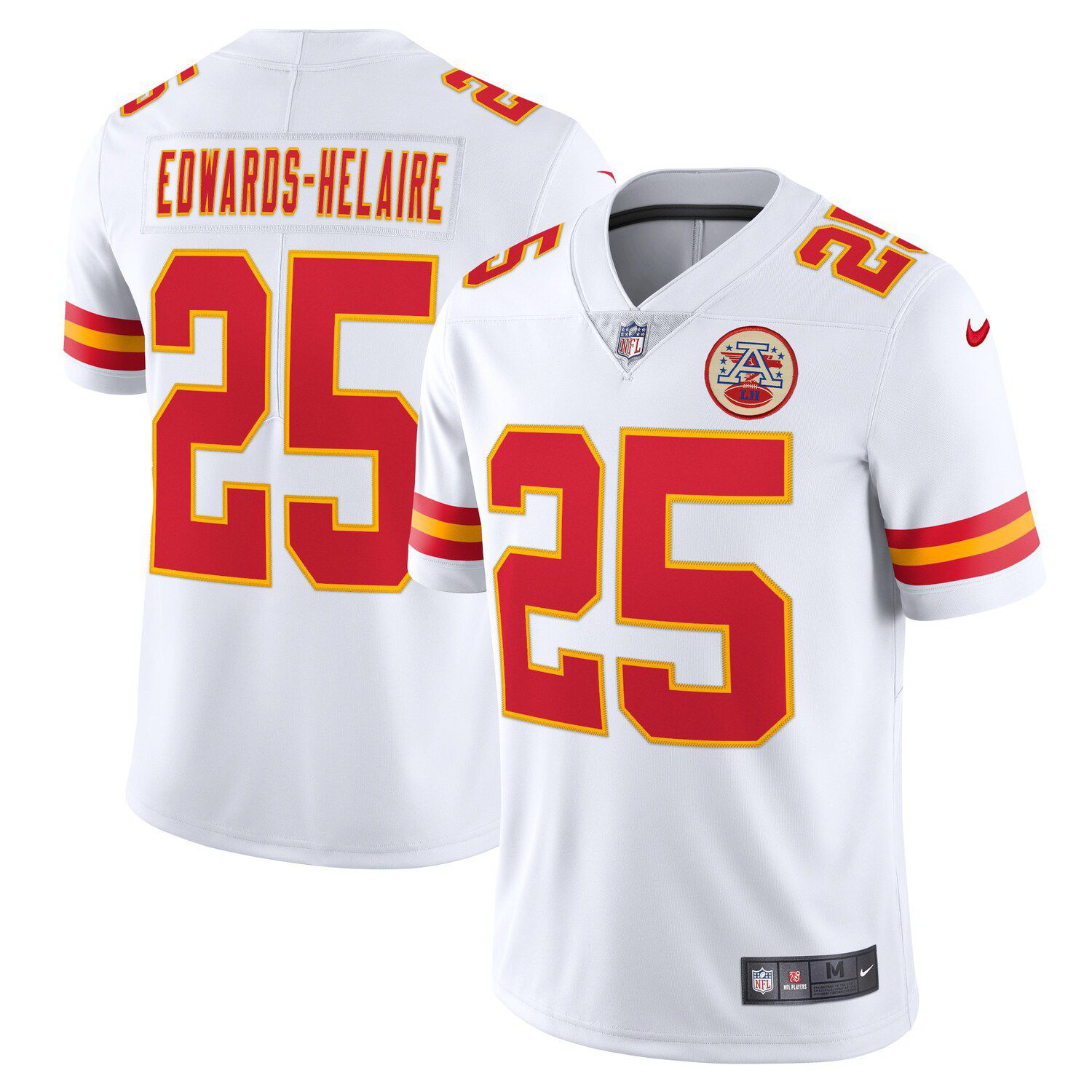 Men's Nike Travis Kelce Red Kansas City Chiefs Vapor F.U.S.E. Limited Jersey Size: 3XL