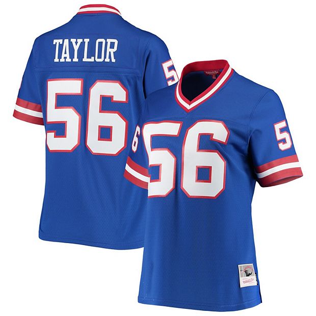 Women's Mitchell & Ness Lawrence Taylor Royal New York Giants 1986