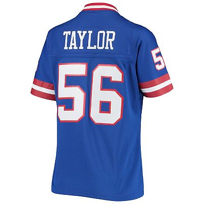 Women s Mitchell Ness Lawrence Taylor Royal New York Giants 1986 Legacy Replica Jersey