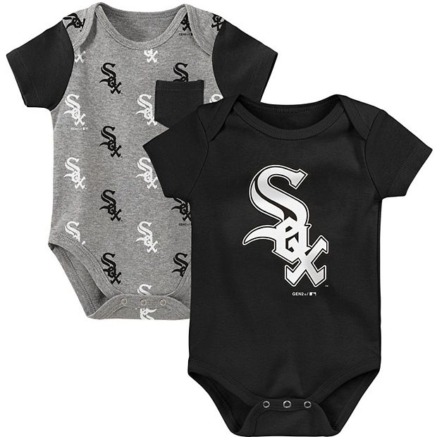 Nike Infant Boys and Girls Black, Gray Chicago White Sox MLB City