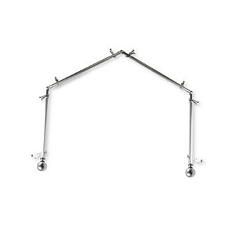 Rod Desyne Jordana 13/16" 4-Sided Bay Window Curtain Rod