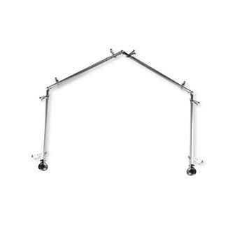 Rod Desyne Naomi 13/16" 4-Sided Bay Window Curtain Rod