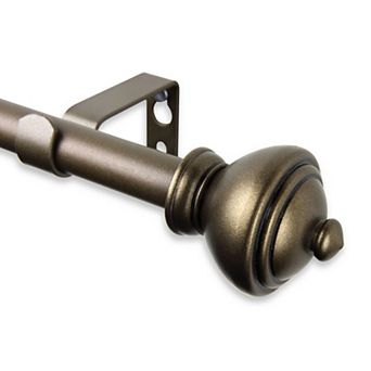 Rod Desyne Savannah 5/8" Single Curtain Rod 84" - 120"