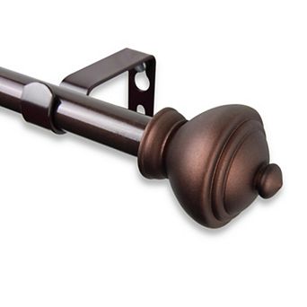 Rod Desyne Savannah 5/8" Single Curtain Rod 84" - 120"