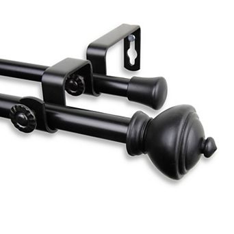 Rod Desyne Savannah 5/8" Double Curtain Rod 84" - 120"