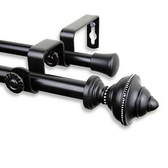 Rod Desyne Palace 5/8" Double Curtain Rod 84" - 120"