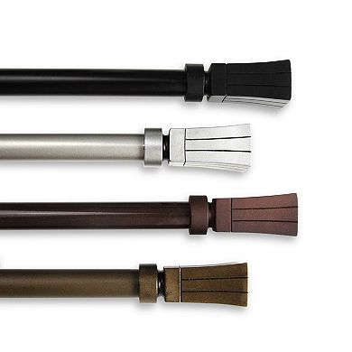 Rod Desyne Flare 5/8" Single Curtain Rod 84" - 120"