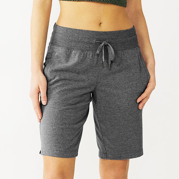 Women's tek gear sale drawstring bermuda shorts