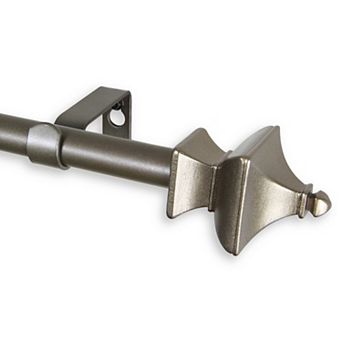 Rod Desyne Esta 5/8" Single Curtain Rod 84" - 120"