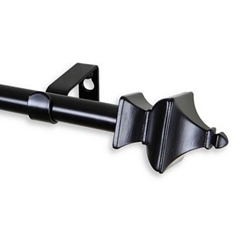 Rod Desyne Esta 5/8" Single Curtain Rod 84" - 120"