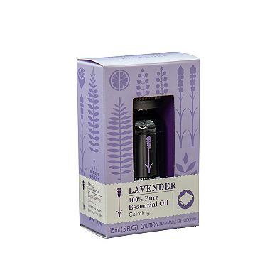 ScentSationals Contemporary Home Decor Lavender Aromatherapy Essential Oil, 15ml